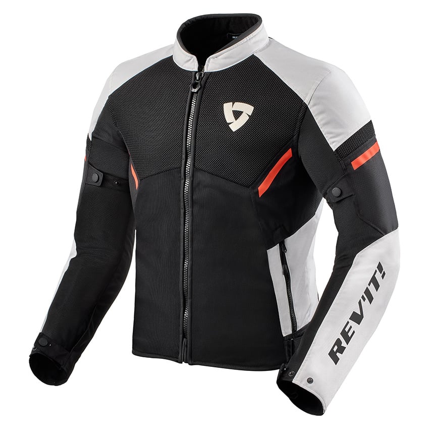 Image of REV'IT! GT R Air 3 Blanc Neon Rouge Blouson Taille S