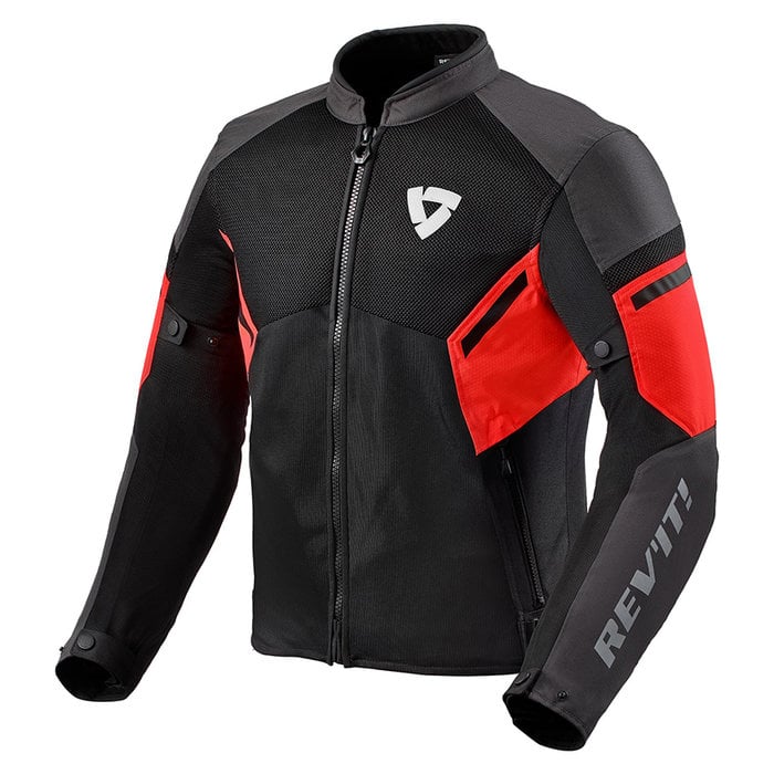 Image of REV'IT! GT R Air 3 Jacket Black Neon Red Size S ID 8700001334310