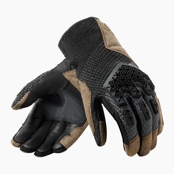 Image of REV'IT! Gloves Offtrack 2 Black Brown Size 3XL ID 8700001367080