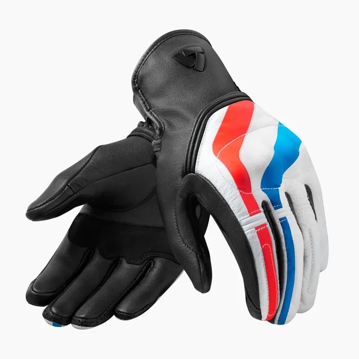 Image of REV'IT! Gloves Redhill Red Blue Size M ID 8700001366724