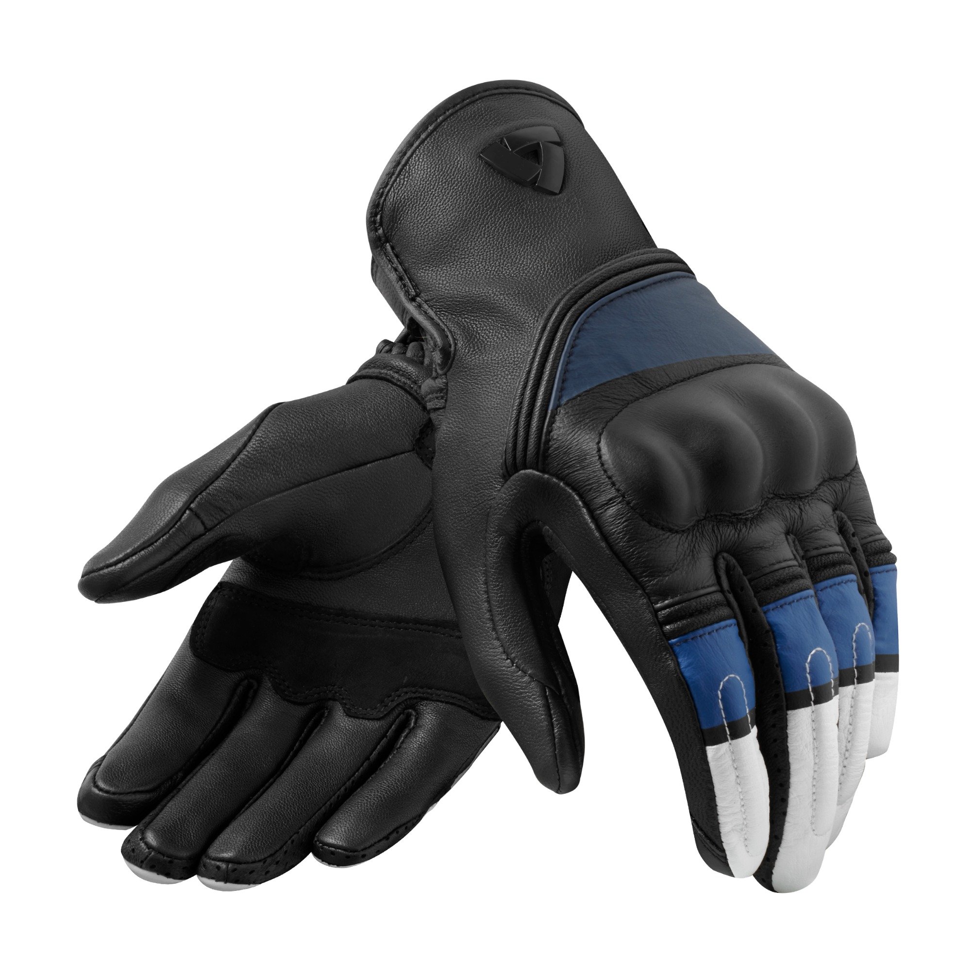 Image of REV'IT! Gloves Redhill White Blue Size 3XL EN
