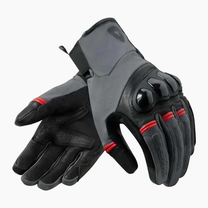 Image of REV'IT! Gloves Speedart H2O Black Grey Size 2XL EN