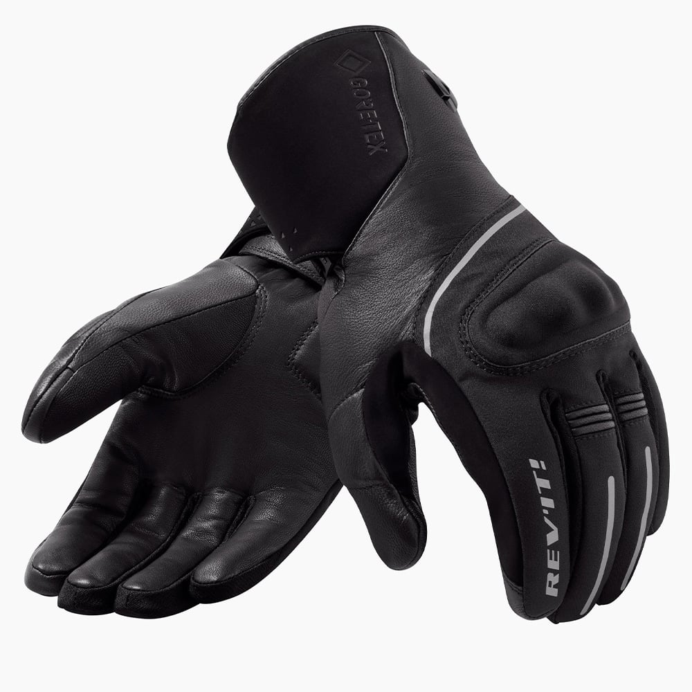 Image of REV'IT! Gloves Stratos 3 GTX Ladies Black Size M ID 8700001369855