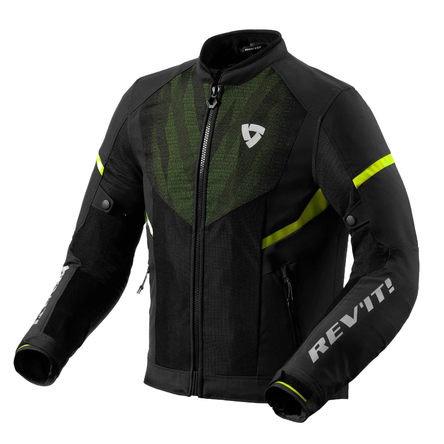 Image of REV'IT! Hyperspeed 2 GT Air Jacket Black Neon Yellow Größe L