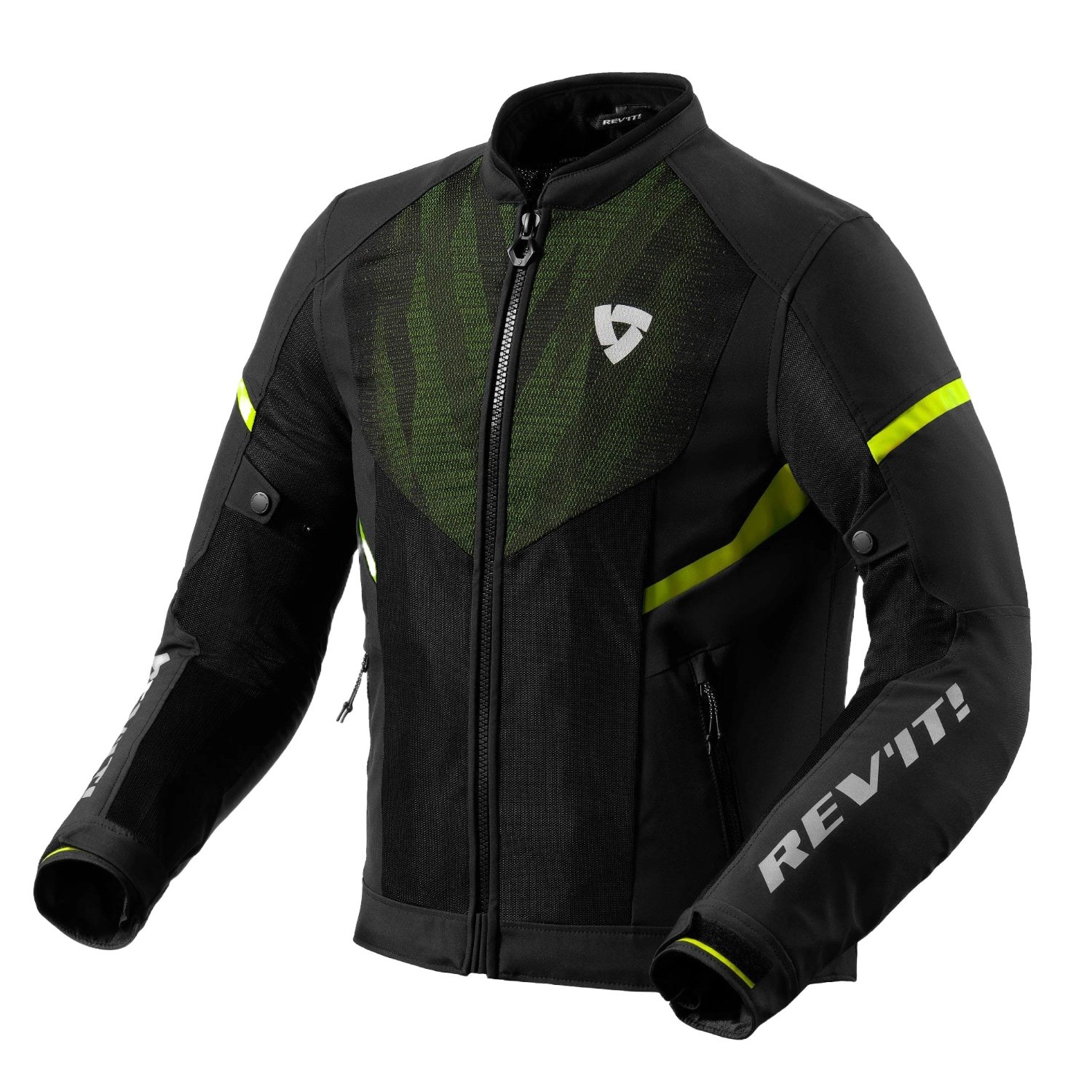 Image of REV'IT! Hyperspeed 2 GT Air Jacket Black Neon Yellow Size 3XL ID 8700001367639