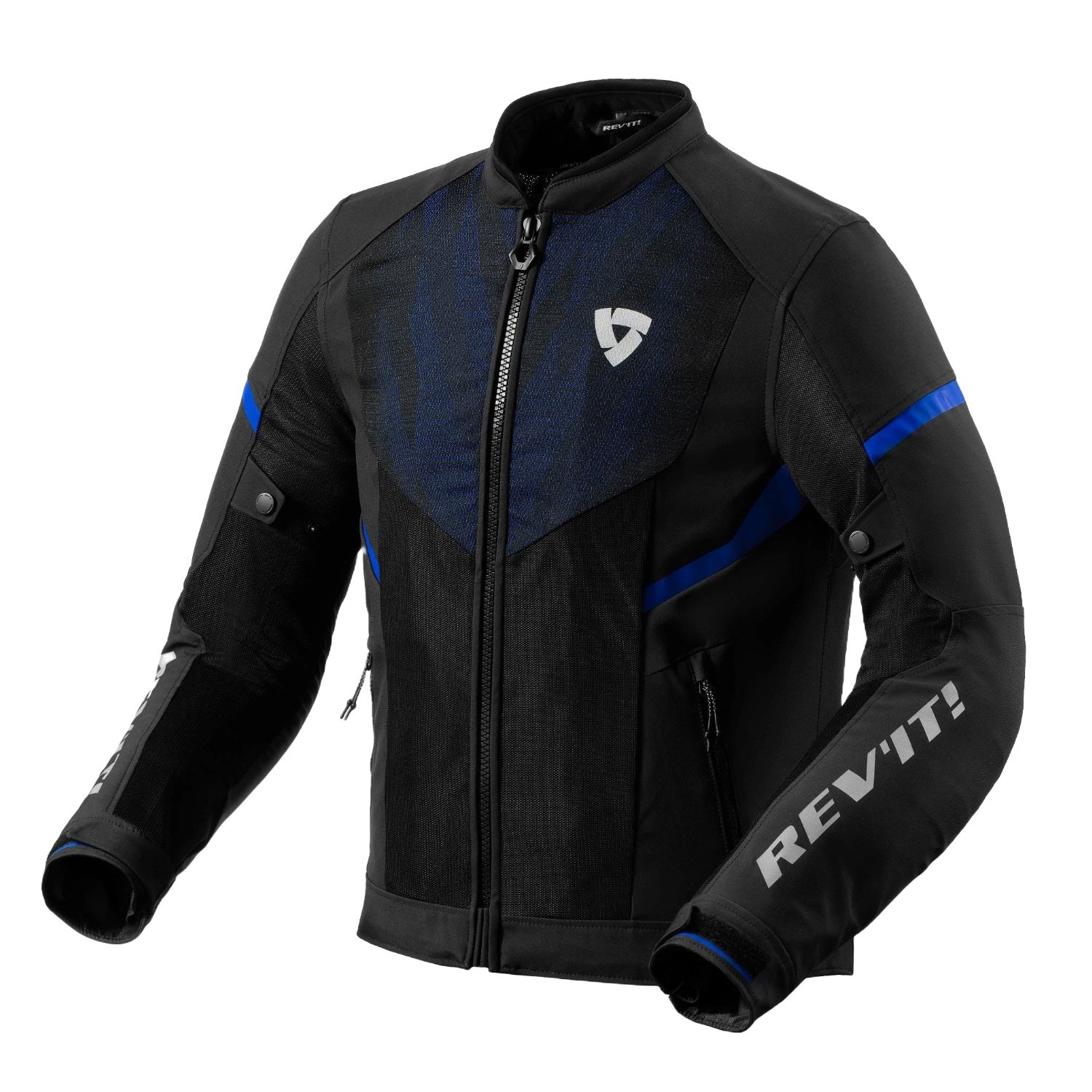 Image of REV'IT! Hyperspeed 2 GT Air Schwarz Blau Jacke Größe S