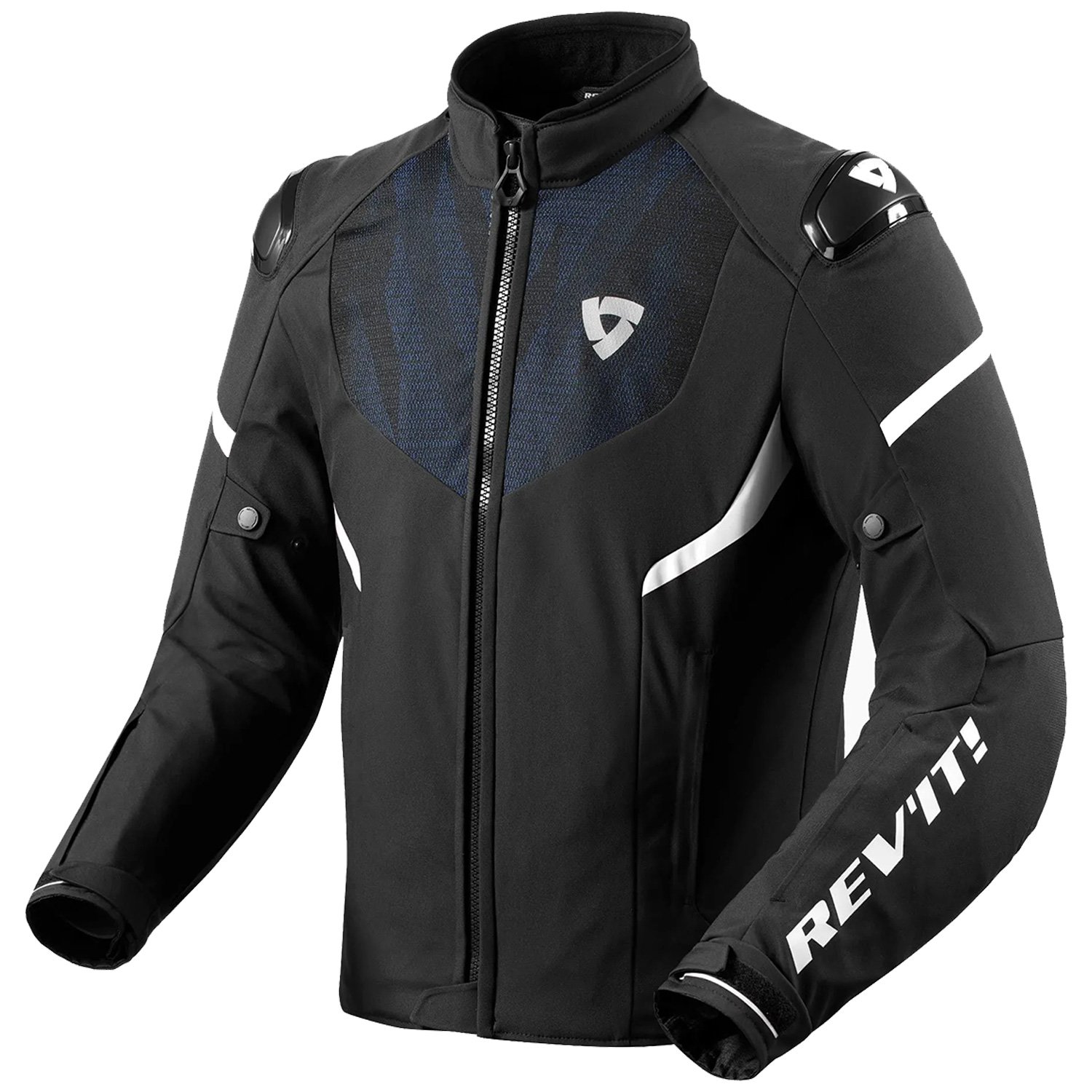 Image of REV'IT! Hyperspeed 2 H2O Jacket Black Blue Size XL EN