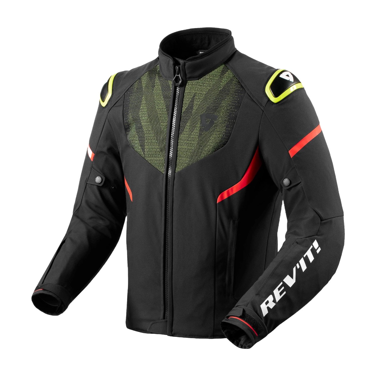 Image of REV'IT! Hyperspeed 2 H2O Jacket Black Neon Yellow Size 2XL ID 8700001367387
