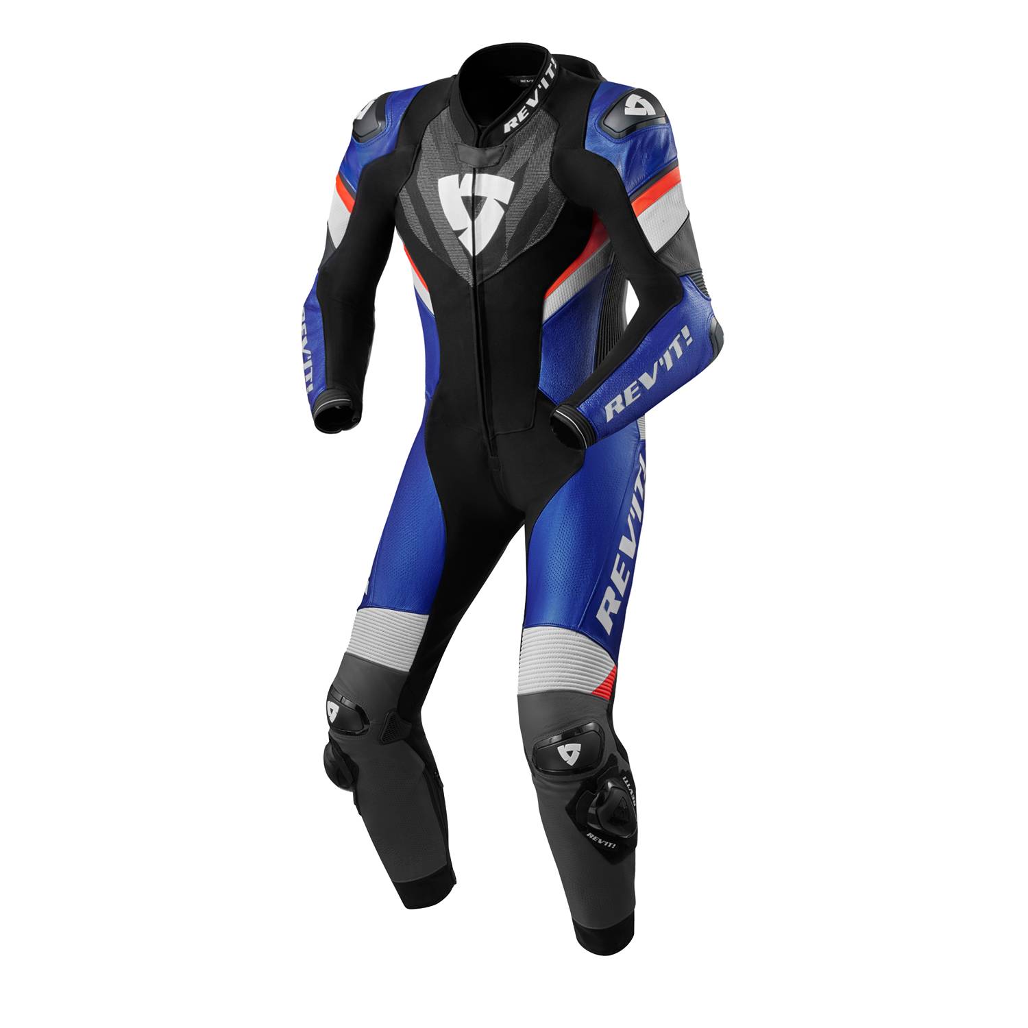 Image of REV'IT! Hyperspeed 2 One Piece Suit Black Blue Size 50 ID 8700001359733