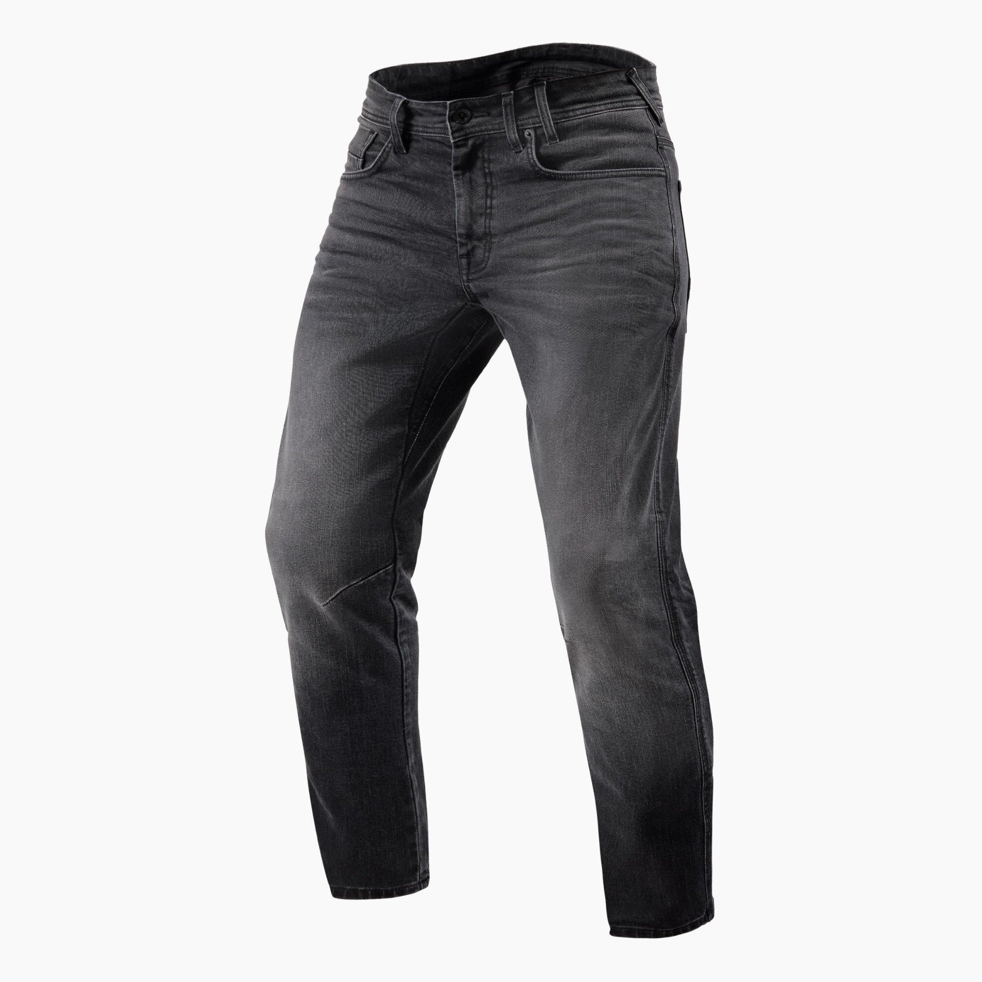 Image of REV'IT! Jeans Detroit 2 TF Mid Grey Used Motorcycle Jeans Size L32/W28 EN