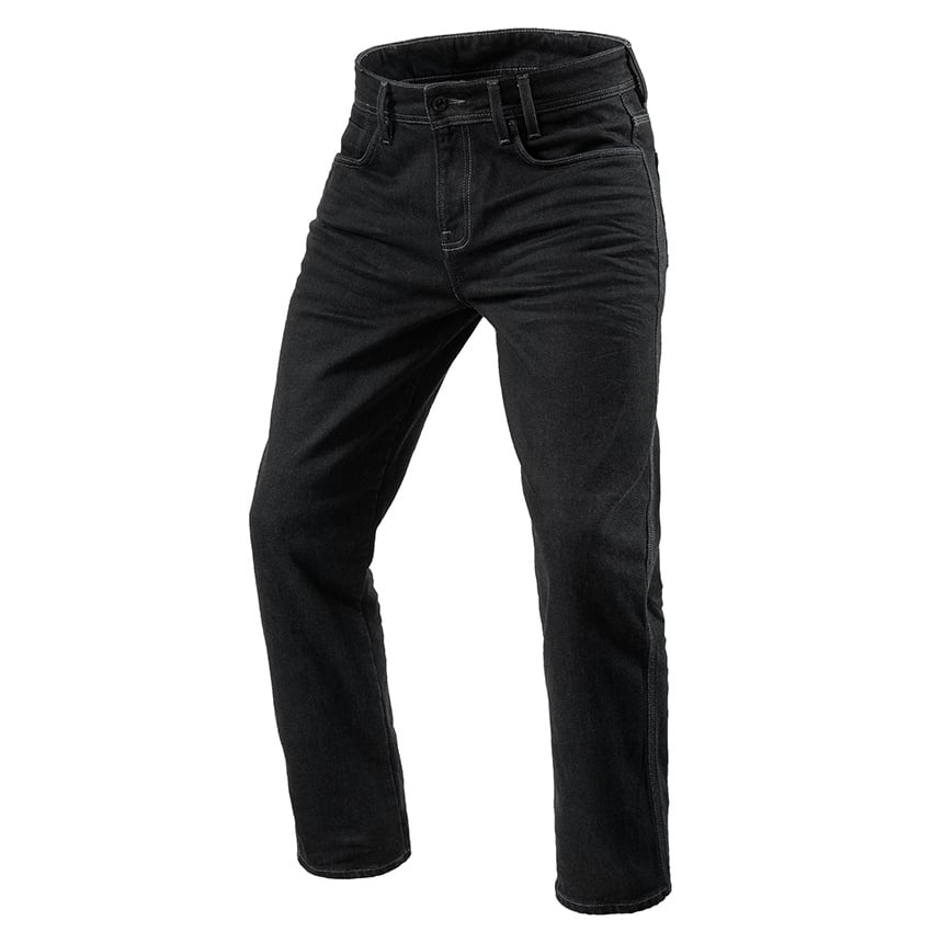 Image of REV'IT! Jeans Lombard 3 RF Dark Grey Used Motorcycle Jeans Size L32/W28 ID 8700001337946