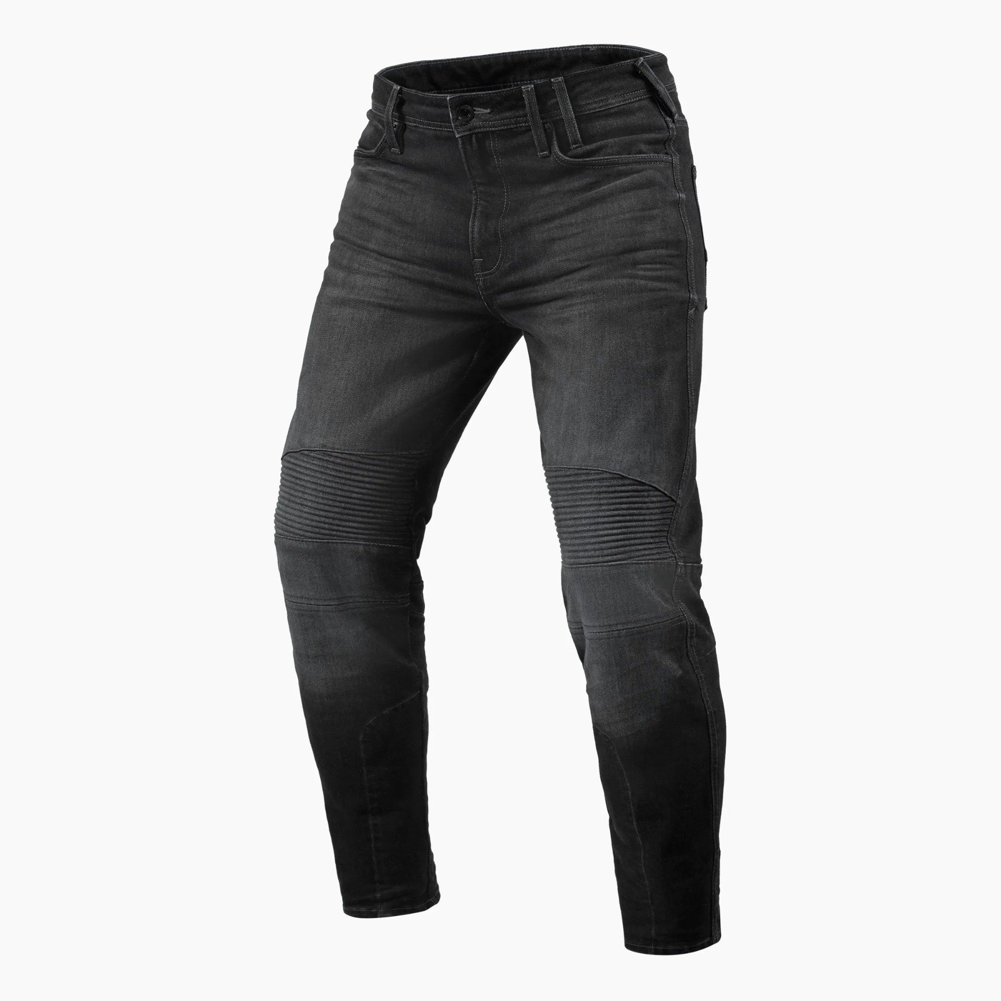 Image of REV'IT! Jeans Moto 2 TF Dark Grey Used Motorcycle Jeans Size L32/W28 ID 8700001337670