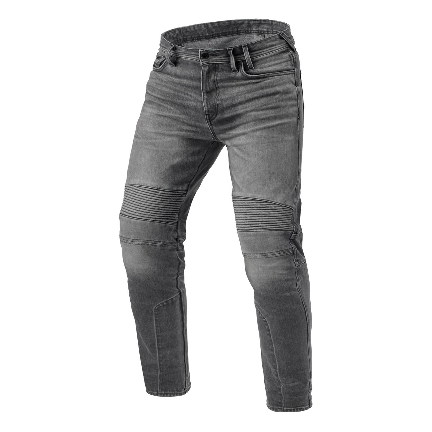 Image of REV'IT! Jeans Moto 2 TF Medium Grey Used L34 Motorcycle Jeans Size L34/W28 ID 8700001375498