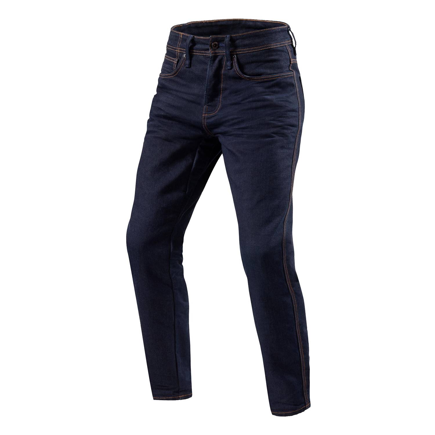 Image of REV'IT! Jeans Reed RF Dark Blue Used Motorcycle Jeans Size L32/W28 ID 8700001336956