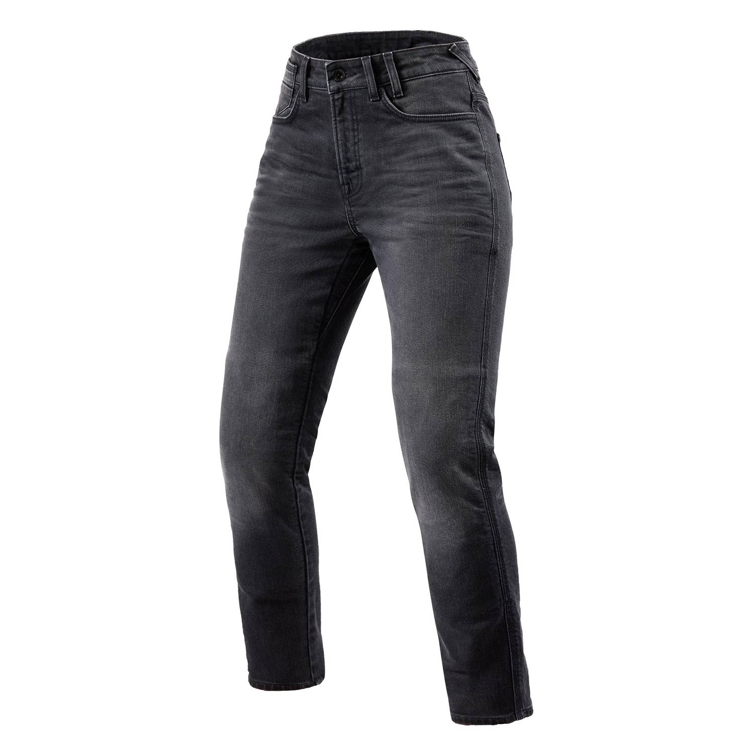 Image of REV'IT! Jeans Victoria 2 Ladies SF Mid Grey Used Motorcycle Jeans Size L30/W26 EN