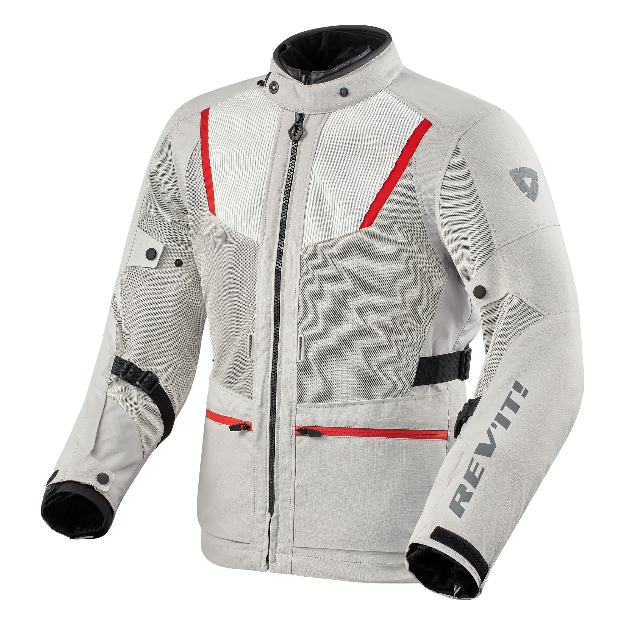 Image of REV'IT! Levante 2 H2O Jacket Silver Size 2XL EN