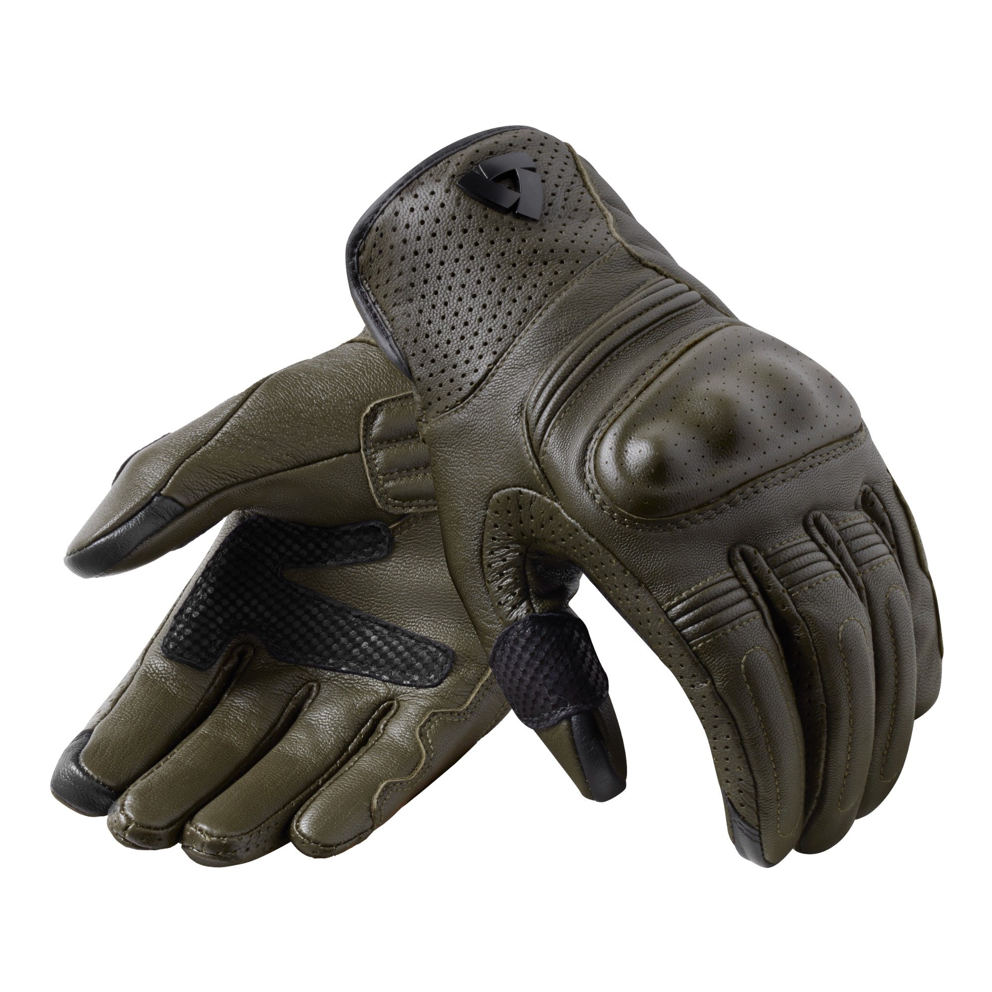 Image of REV'IT! Monster 3 Dark Grün Handschuhe Größe 3XL