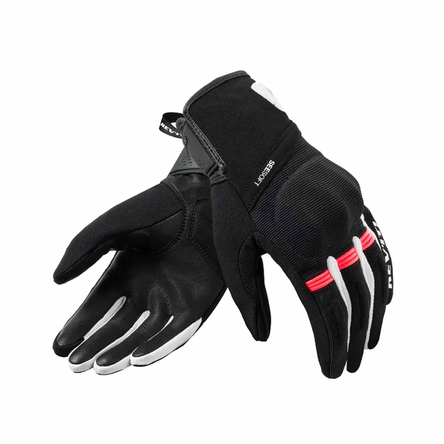 Image of REV'IT! Mosca 2 Ladies Gloves Black Pink Größe M