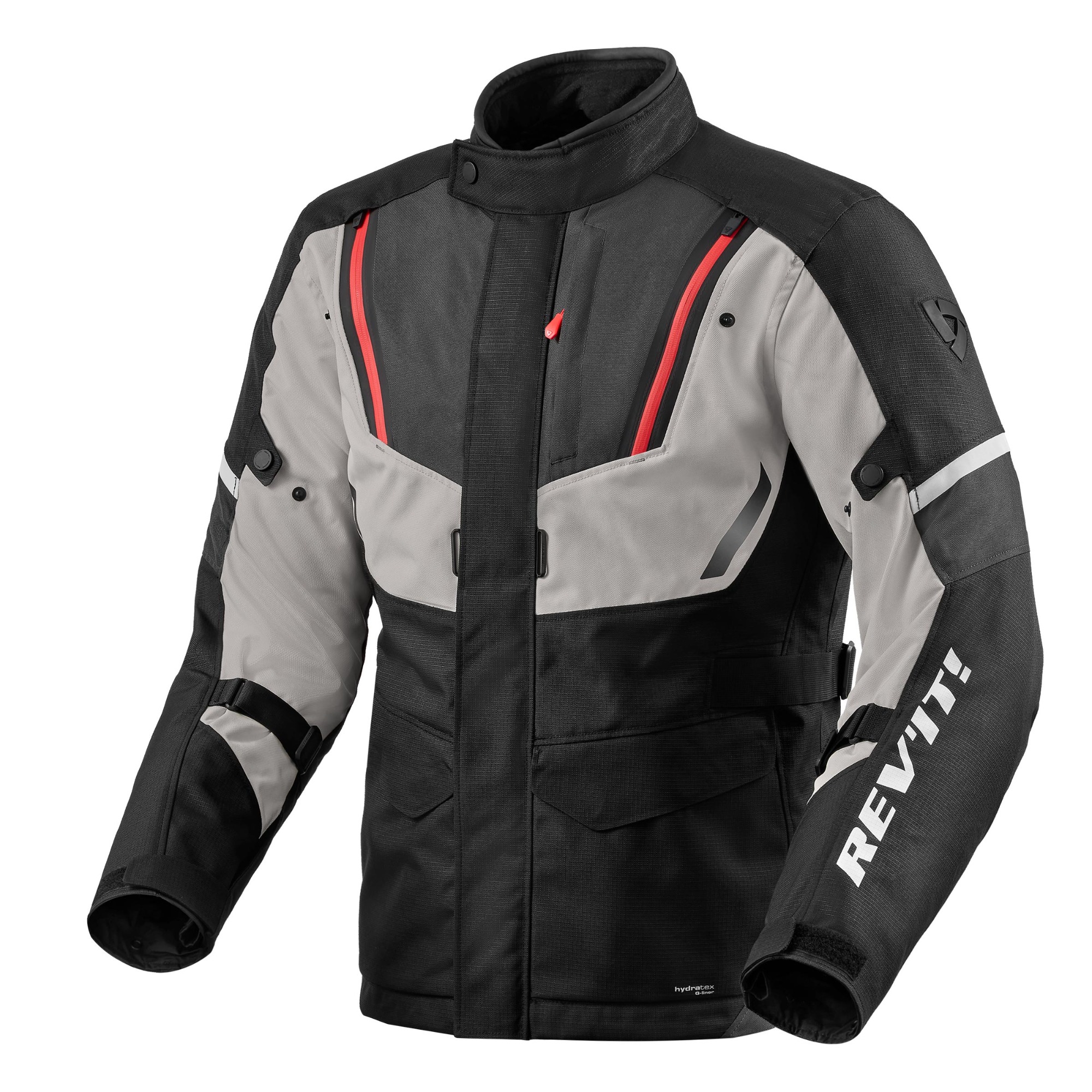 Image of REV'IT! Move H2O Jacket Black Gray Size S ID 8700001332972