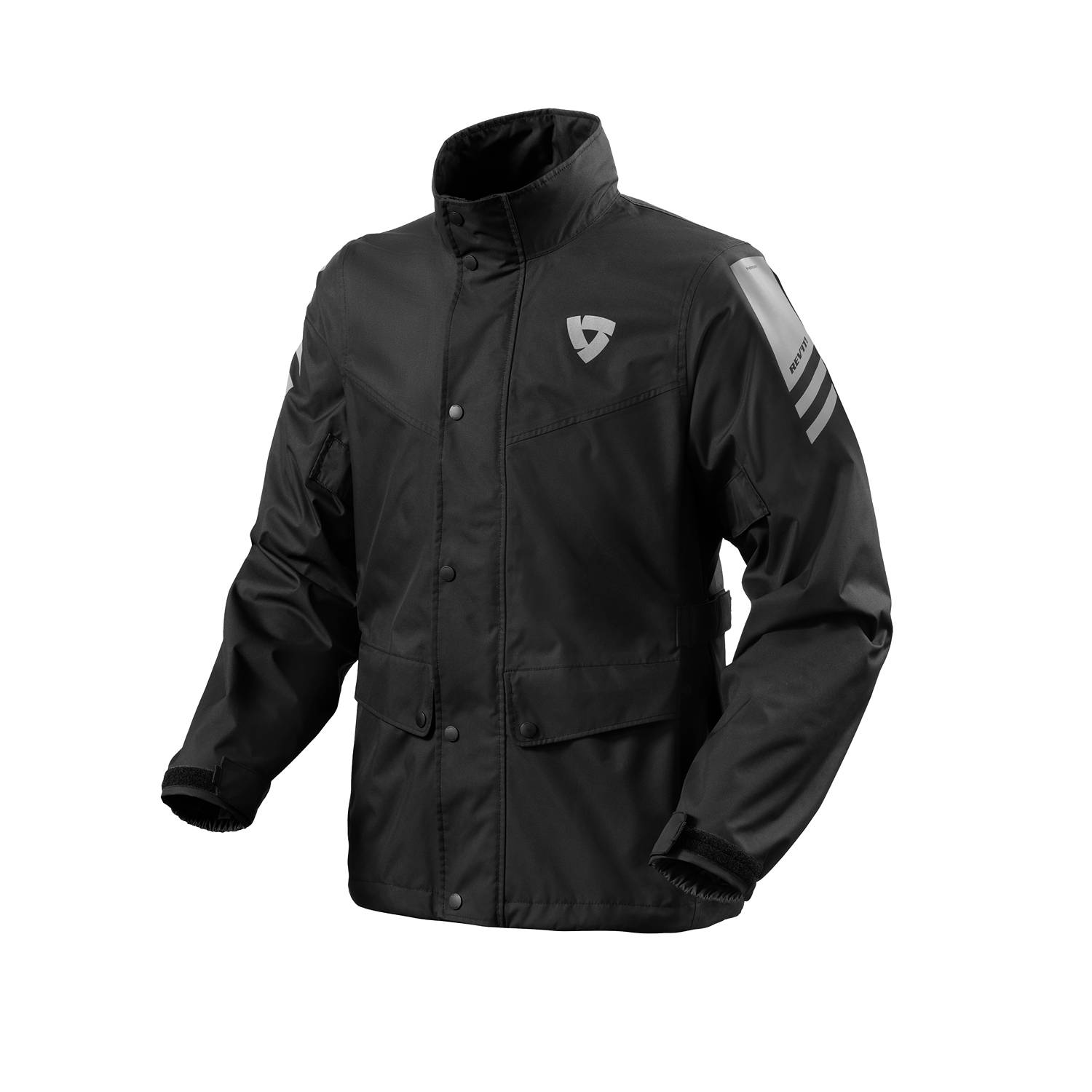 Image of REV'IT! Nitric 4 H2O Rain Jacket Black Taille XS