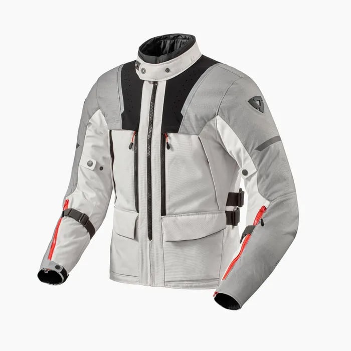 Image of REV'IT! Offtrack 2 H2O Light Grau Silber Jacke Größe XL