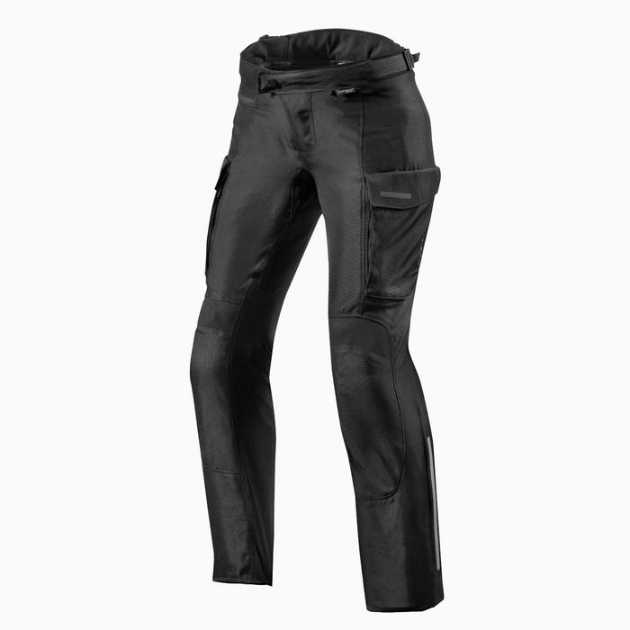 Image of REV'IT! Outback 3 Ladies Short Black Pants Size 38 ID 8700001268615