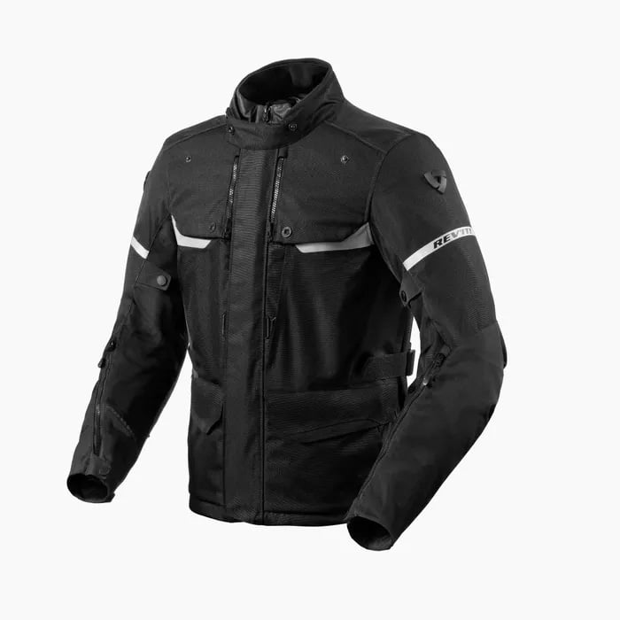 Image of REV'IT! Outback 4 H2O Jacket Black Size 4XL ID 8700001365796