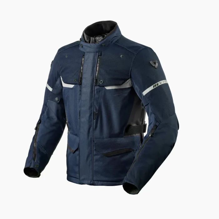 Image of REV'IT! Outback 4 H2O Jacket Blue Blue Talla S