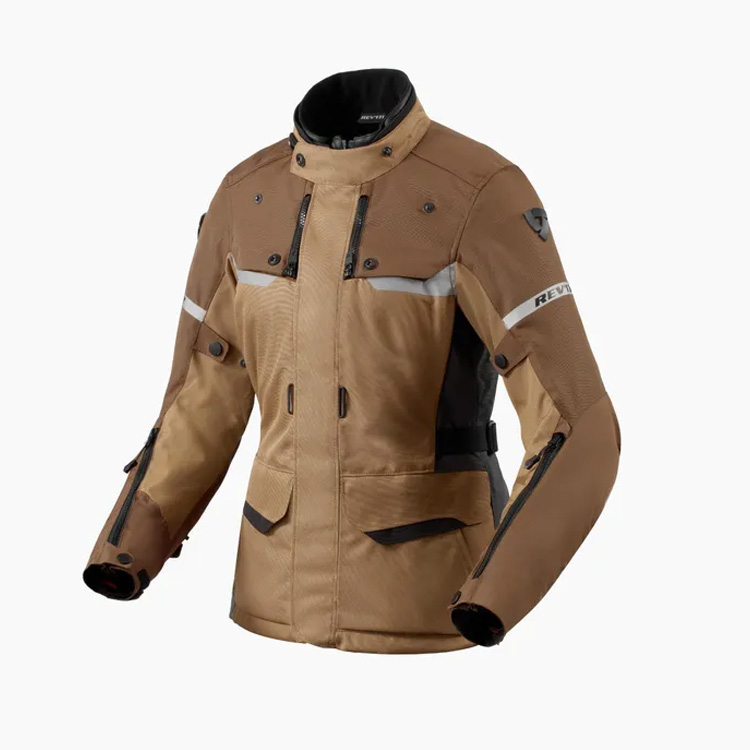 Image of REV'IT! Outback 4 H2O Ladies Braun Jacke Größe 34