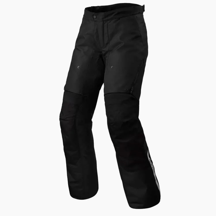 Image of REV'IT! Outback 4 H2O Noir Courte Pantalon Taille L