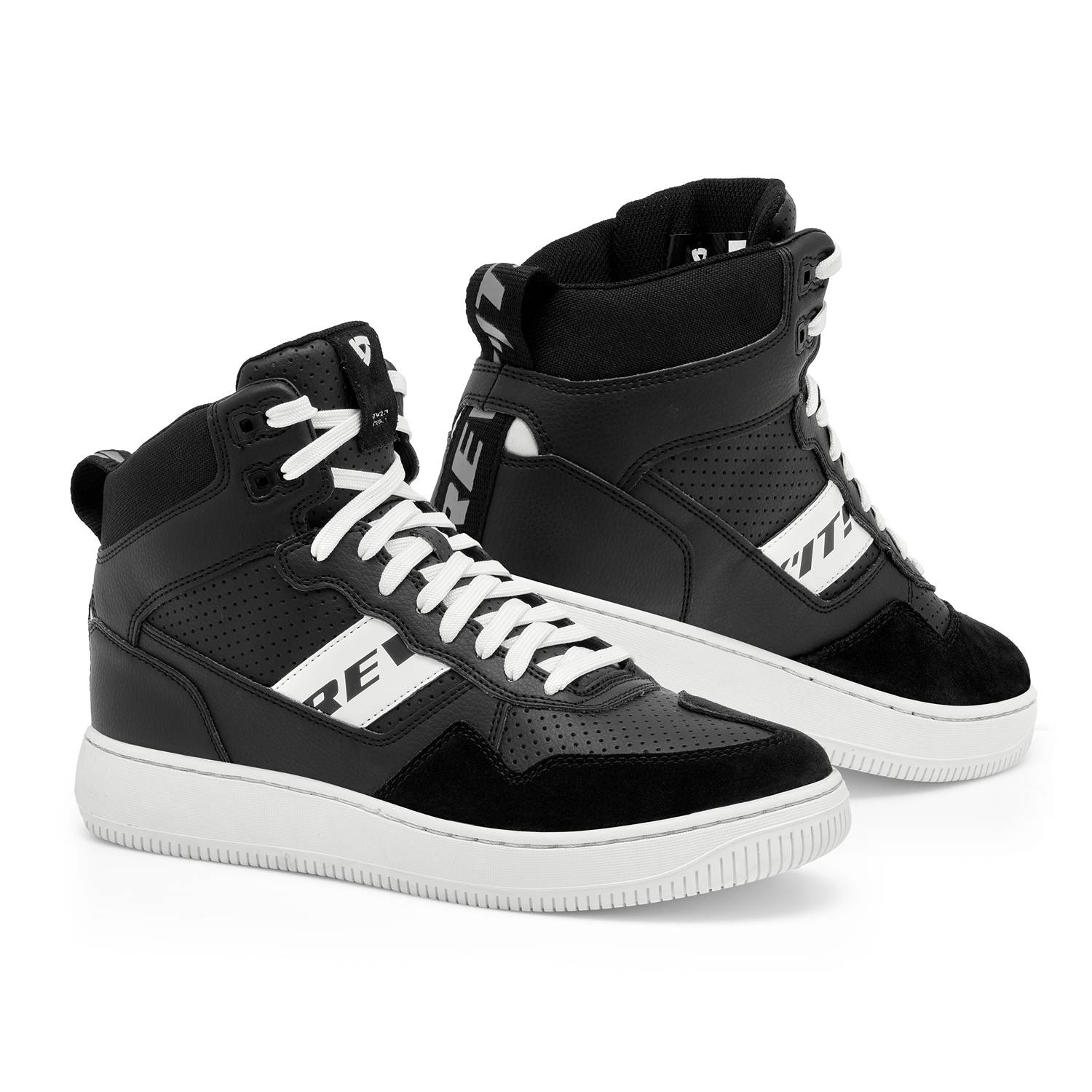 Image of REV'IT! Pacer Shoes Black White Size 40 EN