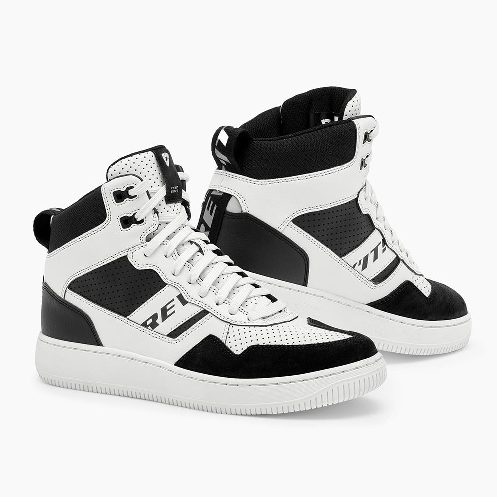 Image of REV'IT! Pacer Shoes White Black Size 41 EN