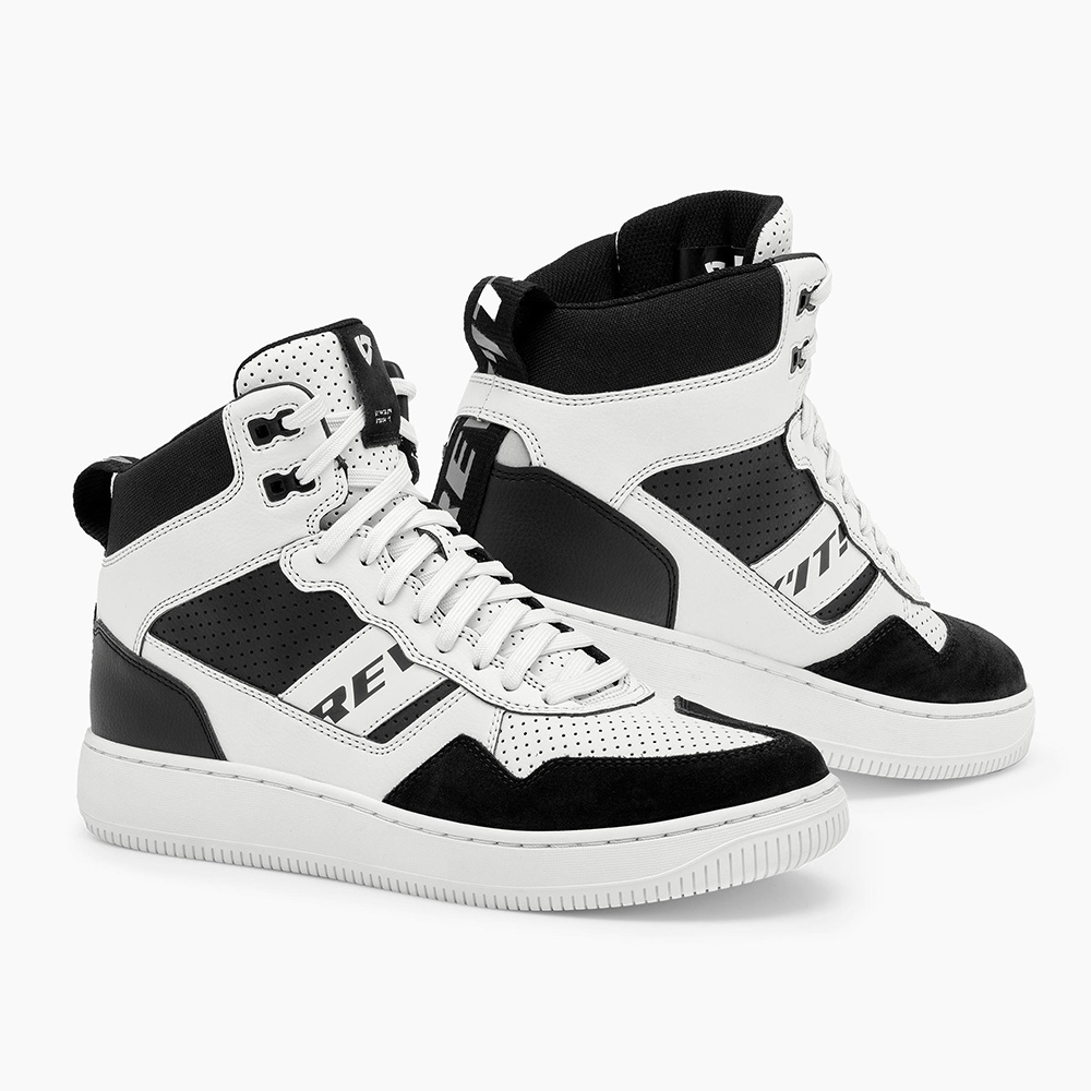 Image of REV'IT! Pacer Shoes White Black Size 42 EN