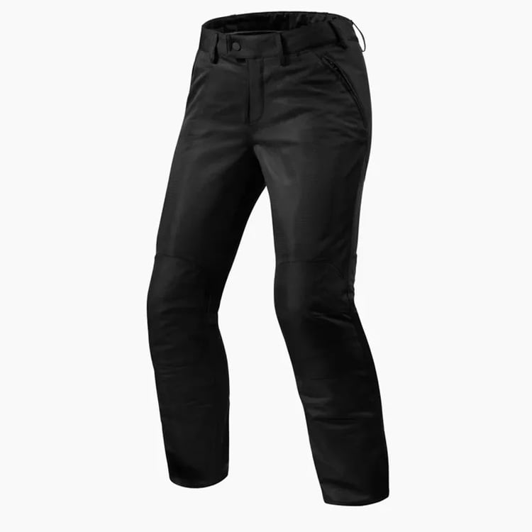 Image of REV'IT! Pants Eclipse 2 Ladies Black Short Motorcycle Pants Size 34 ID 8700001362115