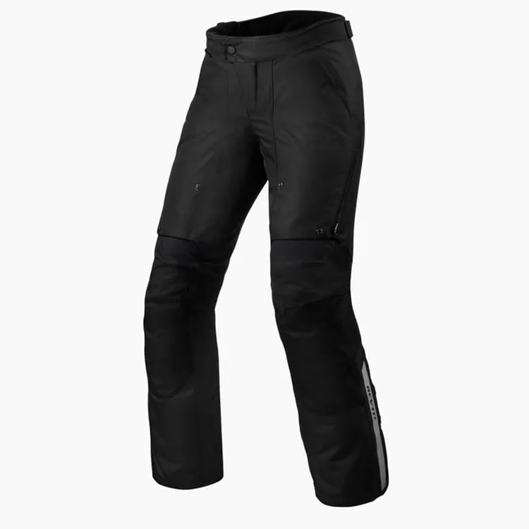 Image of REV'IT! Pants Outback 4 H2O Ladies Black Short Motorcycle Pants Size 38 ID 8700001361590