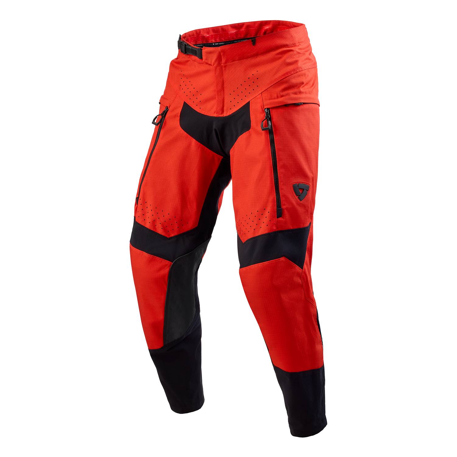 Image of REV'IT! Pants Peninsula Red Short Motorcycle Pants Taille XYL