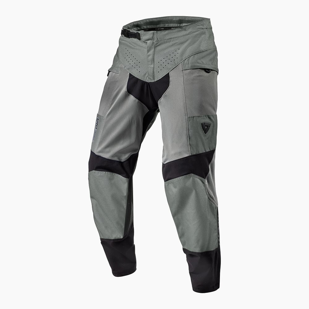 Image of REV'IT! Pants Territory Mid Grey Short Motorcycle Pants Size L ID 8700001370882