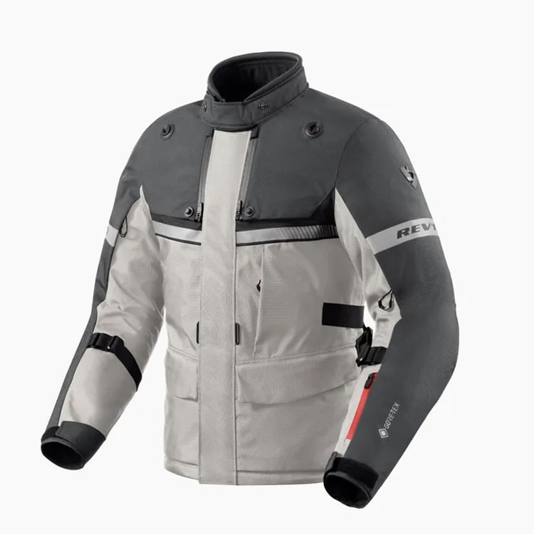 Image of REV'IT! Poseidon 3 GTX Argent Anthracite Blouson Taille M