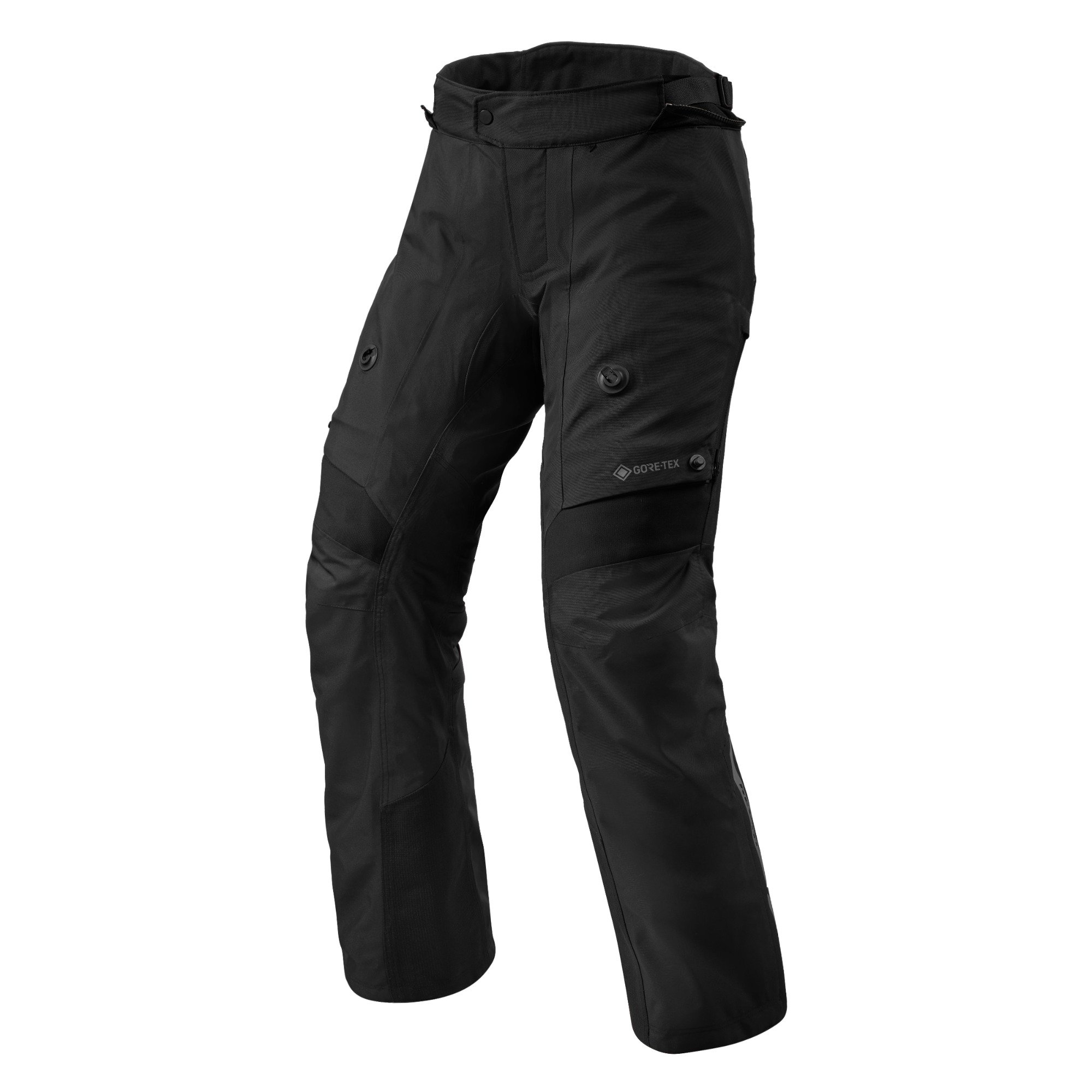 Image of REV'IT! Poseidon 3 GTX Noir Courte Pantalon Taille 2XL