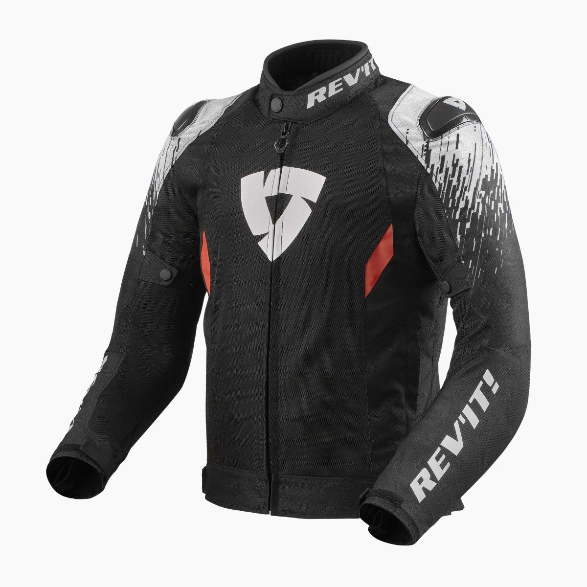 Image of REV'IT! Quantum 2 Air Jacket Black White Talla S