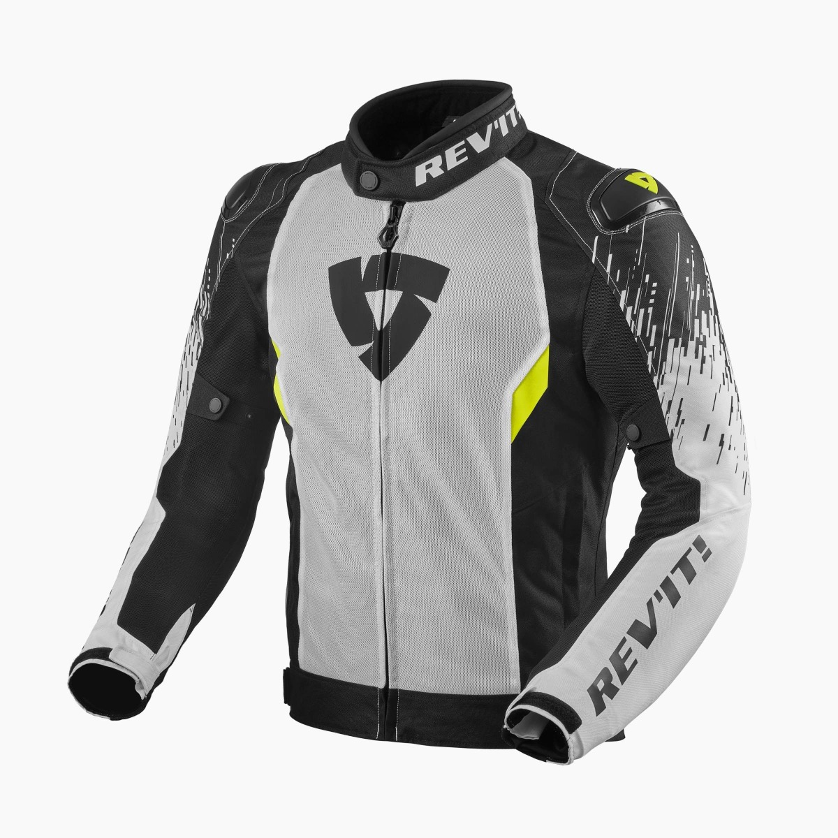 Image of REV'IT! Quantum 2 Air Weiß Schwarz Jacke Größe 3XL