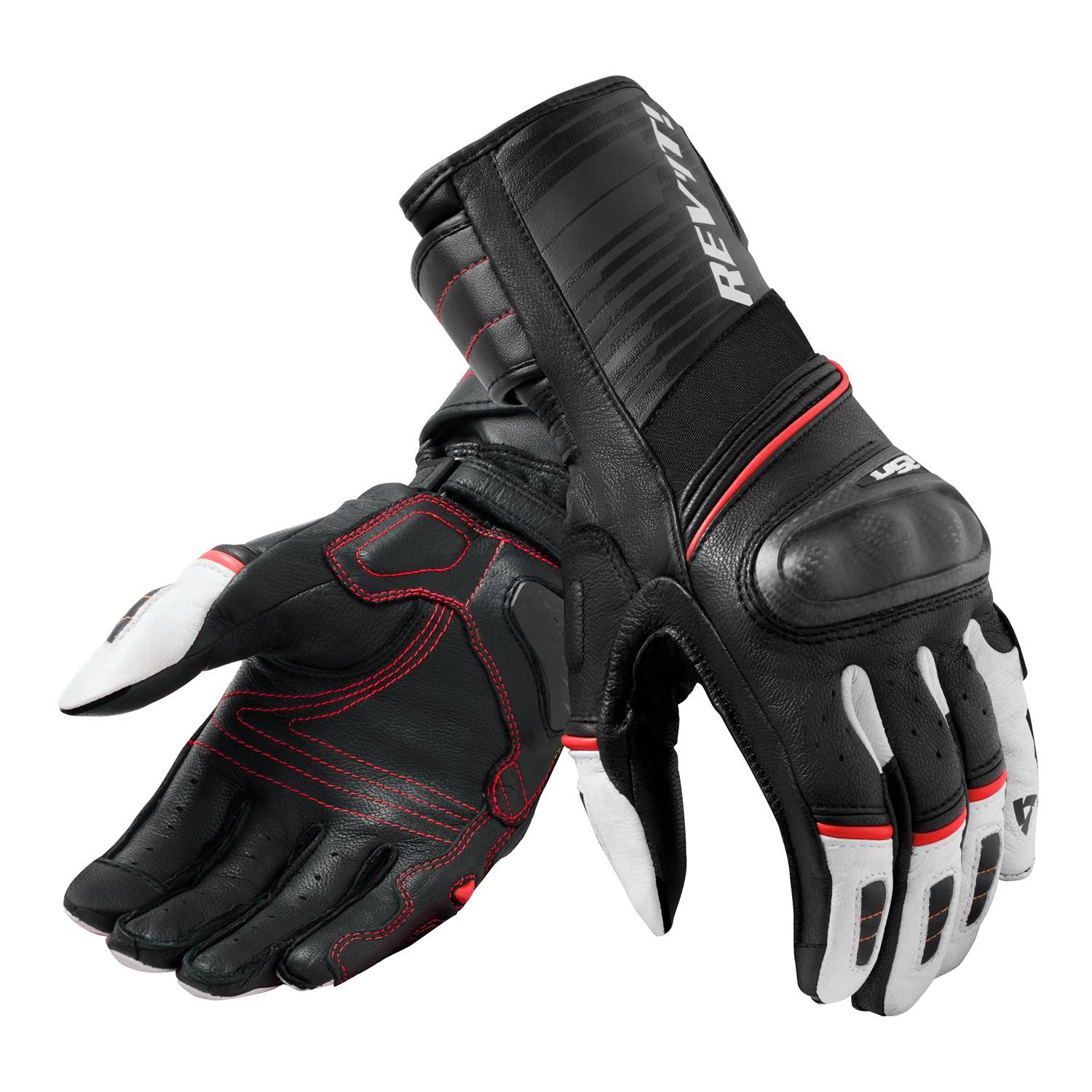 Image of REV'IT! RSR 4 Gloves Black White Size 2XL ID 8700001306775