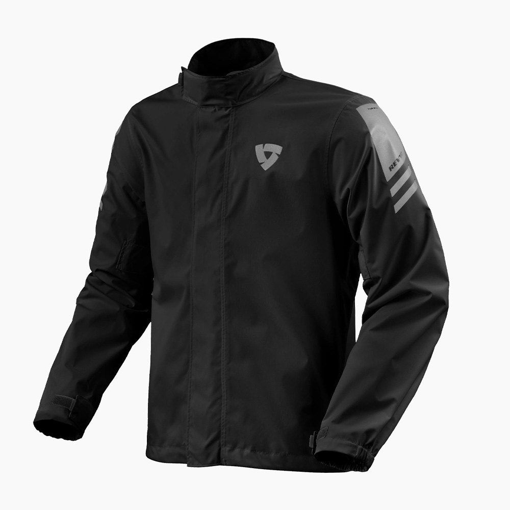 Image of REV'IT! Rain Jacket Cyclone 4 H2O Black Größe XL