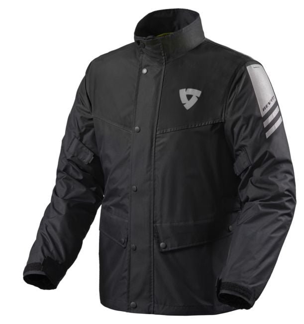 Image of REV'IT! Rain Jacket Nitric 3 H2O Black Taille M