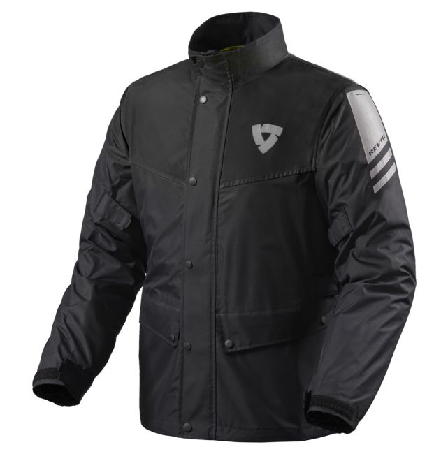 Image of REV'IT! Rain Jacket Nitric 3 H2O Black Taille S