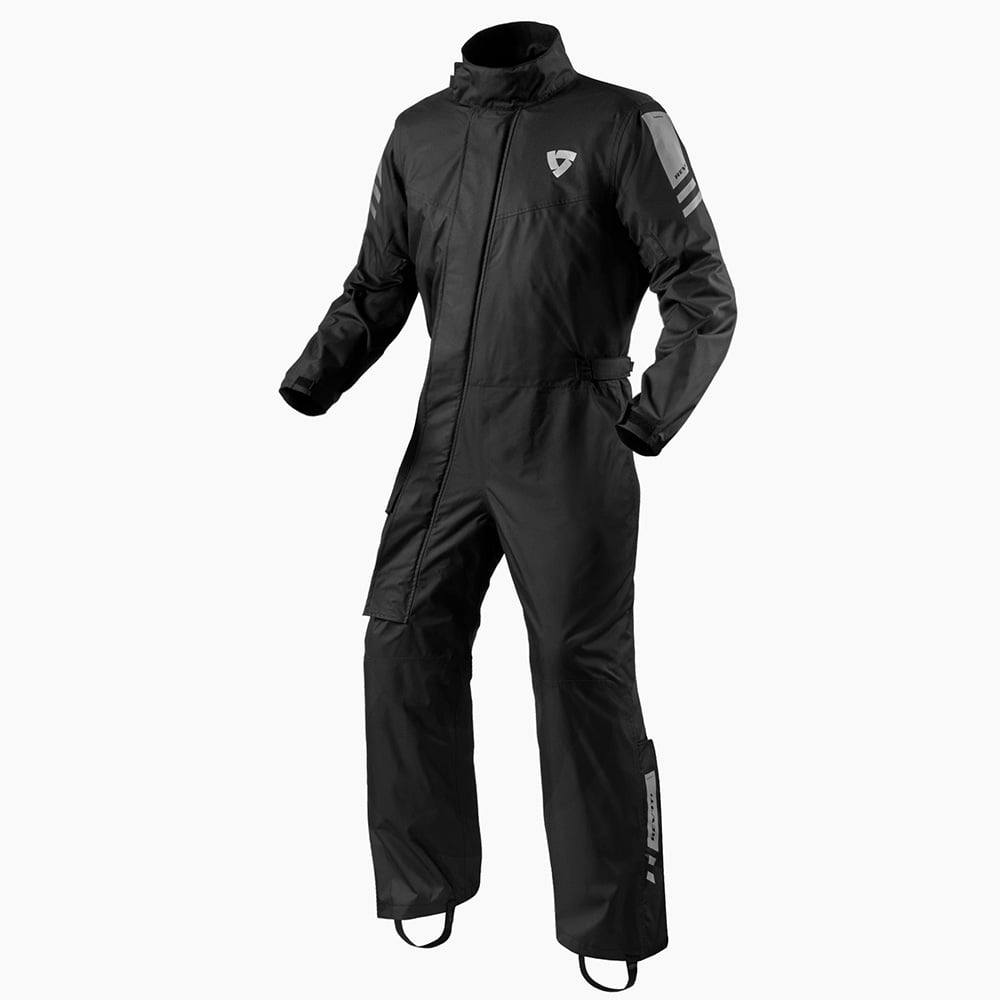 Image of REV'IT! Rain Suit Pacific 4 H2O Black Größe 3XL