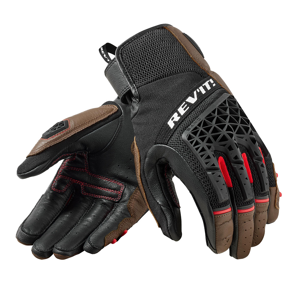 Image of REV'IT! Sand 4 Gloves Brown Black Taille L