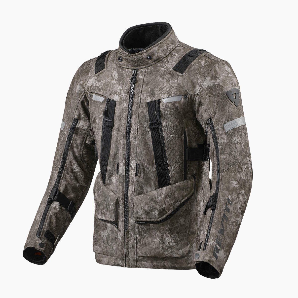 Image of REV'IT! Sand 4 H2O Jacket Camo Brown Size 2XL ID 8700001311410