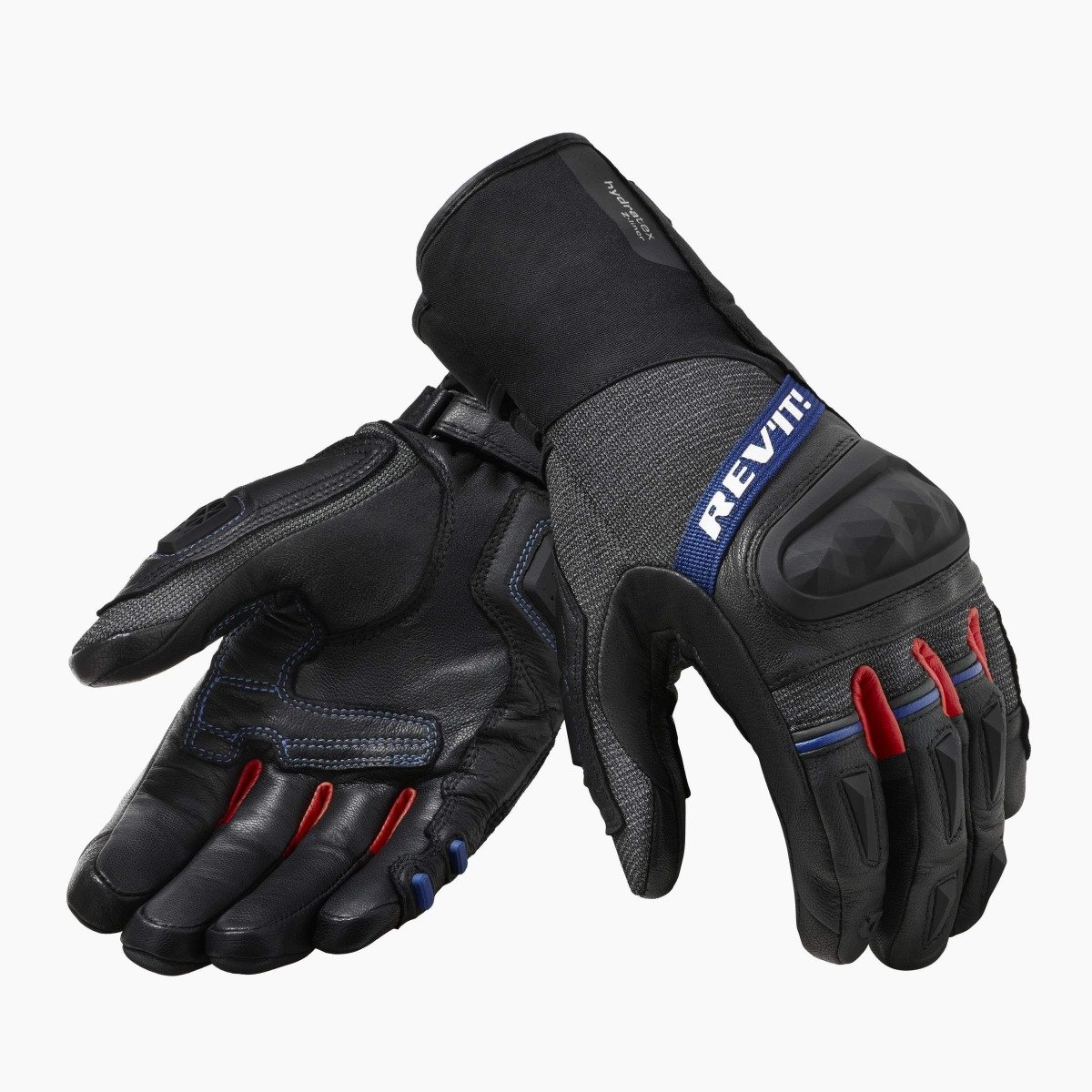 Image of REV'IT! Sand 4 H2O Noir Rouge Gants Taille S