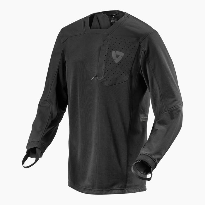 Image of REV'IT! Sierra Black Motorcycle Shirt Größe 2XL